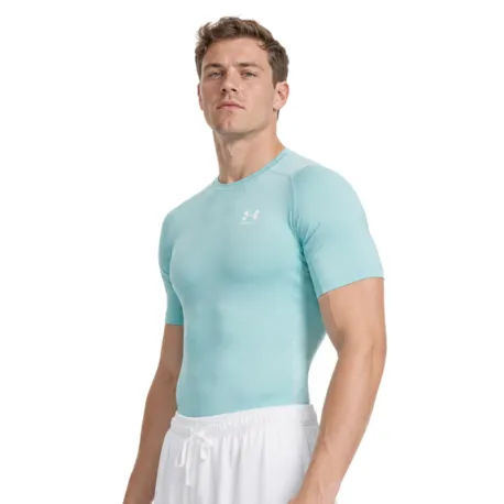 Pánske kompresné tričko s krátkym rukávom UNDER ARMOUR UA HG Armour Comp SS-BLU