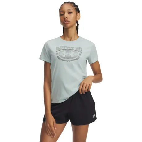 Dámske tričko s krátkym rukávom UNDER ARMOUR UA W VARSITY SS-BLU