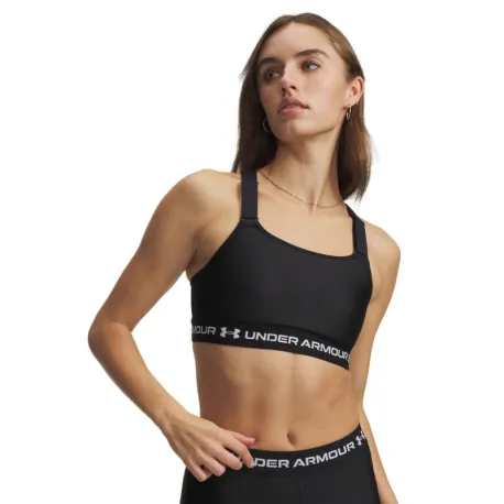 Kompresná podprsenka UNDER ARMOUR HeatGear High-BLK