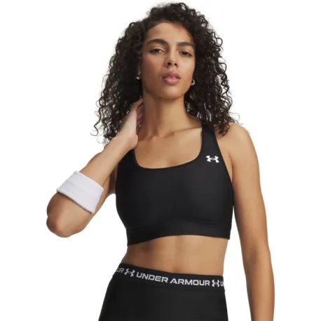 Kompresná podprsenka UNDER ARMOUR HeatGear Mid-BLK