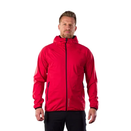 Pánska turistická bunda s kapucňou NORTHFINDER BENEDICTO-360red