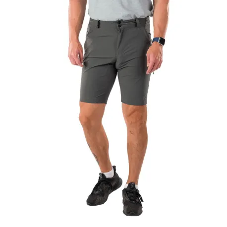 Pánske turistické kraťasy NORTHFINDER HALMO-319grey
