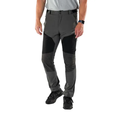 Pánske turistické nohavice NORTHFINDER SILVESTRE-411greyblack