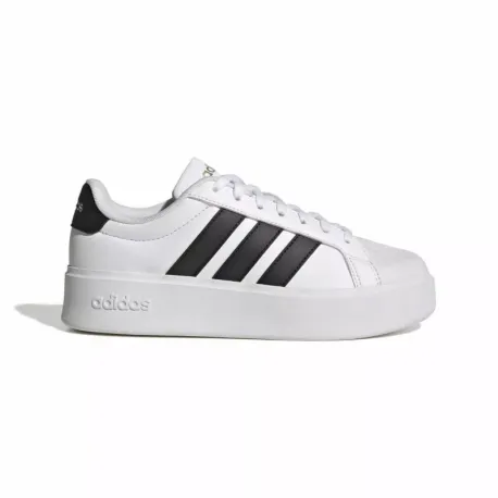 Dámska rekreačná obuv ADIDAS Streettalk Bold W cloud white core black matte gold