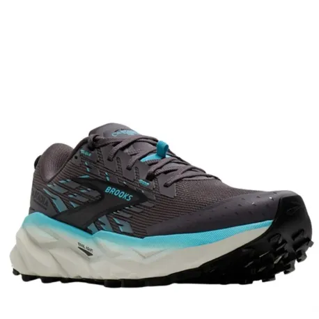 Dámska bežecká trailová obuv BROOKS Cascadia 19 W rabbit black bluefish
