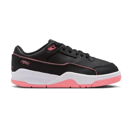 Dievčenská vychádzková obuv NIKE Jordan Flight Court Jr black pink gaze white