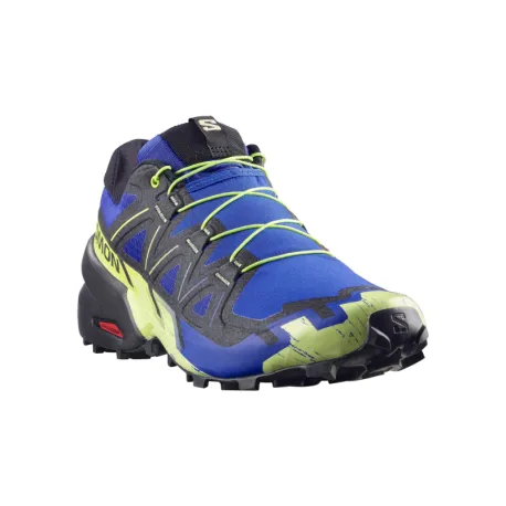 Pánska bežecká trailová obuv SALOMON Speedcross 6 M bluing black acid lime