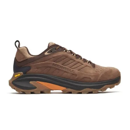 Pánska nízka turistická celokožená obuv MERRELL Moab Speed 2 LTR WP M mole