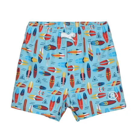Detské plavky COLOR KIDS Swim Shorts, AOP-7024-Cerulean