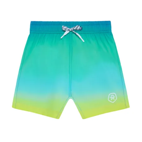 Detské plavky COLOR KIDS Swim Shorts, AOP & Magic-7450-Coronet Blue
