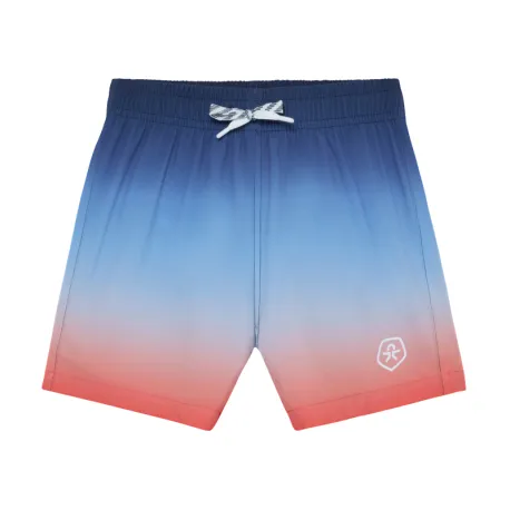 Detské plavky COLOR KIDS Swim Shorts, AOP & Magic-7721-Dress Blues