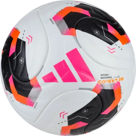 Futbalová lopta ADIDAS CNXT26 PRO WHITE BLACK SILVMT