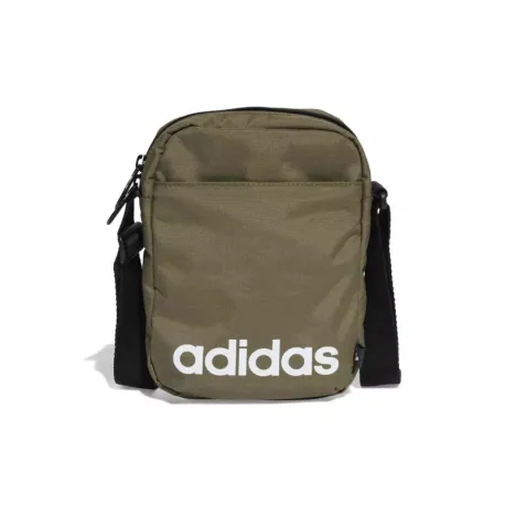 Malá taška cez rameno ADIDAS LINEAR ORG OLISTR BLACK WHITE