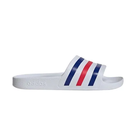 Pánske šlapky (plážová obuv) ADIDAS Adilette Aqua M cloud white pure ruby semi lucid blue