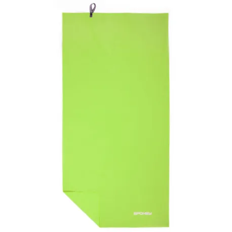 Uterák SPOKEY SIROCCO XL Quick-drying Towel with Detachable Clip, green, 80 x 150 cm