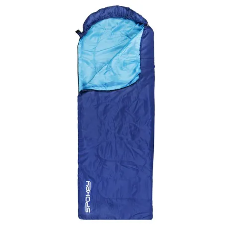 Turistický múmiový spacák SPOKEY MONSOON Sleeping bag, 10°C, blue