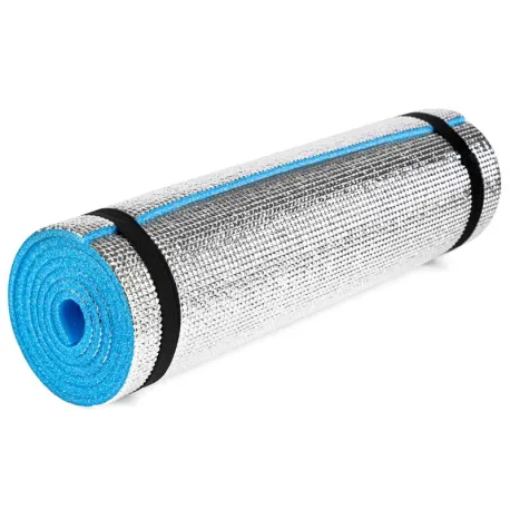 Karimatka SPOKEY EIGER Tourist double-layer sleeping mat with aluminum insulation, 180 x 50 x 0.8 cm