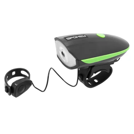 Svetlo na bicykel SPOKEY RAINI Rechargeable LED bike light with horn