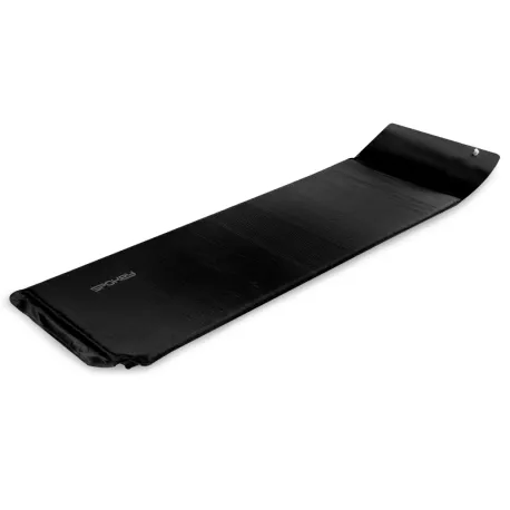 Samonafukovacia karimatka SPOKEY SAVORY PILLOW Self-inflating Sleeping Mat with Pillow, 186 x 50 x 2.5 cm, R-Value 3.6, black