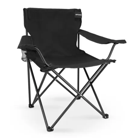 Kempingová stolička SPOKEY ANGLER Camping folding chair, black