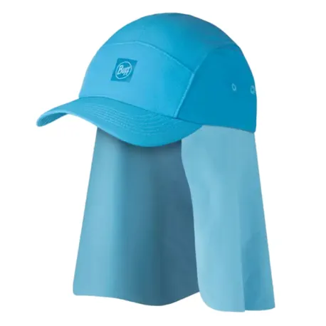 Detská šiltovka BUFF DESERT CAP KIDS SOLID AZURE