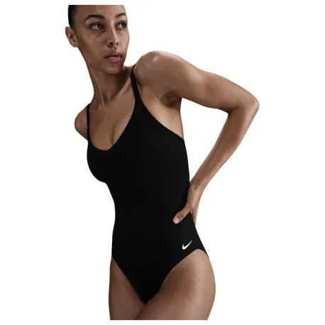 Dámske plavecké jednodielne plavky NIKE SWIM Essential Black