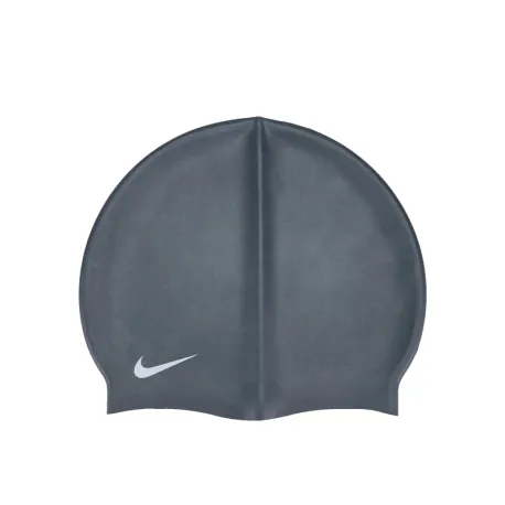 Juniorská plavecká čiapka NIKE SWIM Solid silicone JUNIOR Black