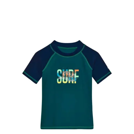 Chlapčenské tričko na kúpanie COLOR KIDS T-shirt W. Print-Mediterranea