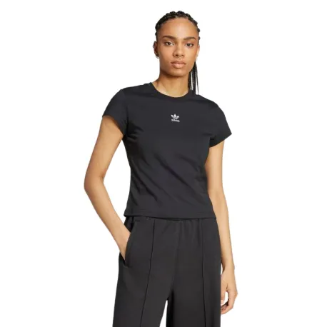 Dámske tričko s krátkym rukávom ADIDAS ORIGINALS ESS SLIM TEE BLACK
