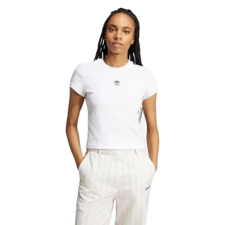 Dámske tričko s krátkym rukávom ADIDAS ORIGINALS ESS SLIM TEE WHITE