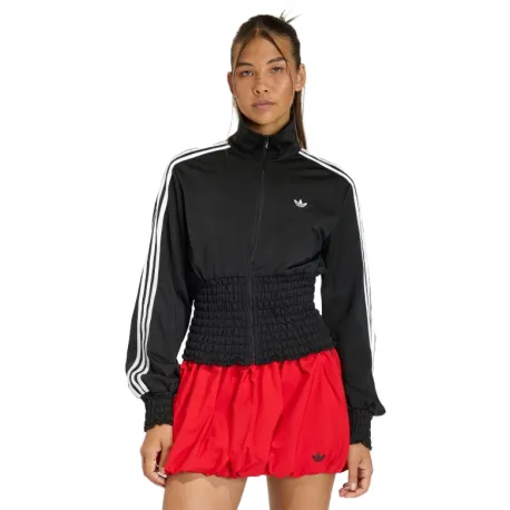 Dámska mikina so zipsom ADIDAS ORIGINALS SMOCKED FB TT BLACK