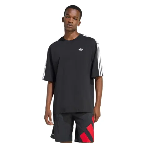 Pánske tričko s krátkym rukávom ADIDAS ORIGINALS 3S TEE BLACK
