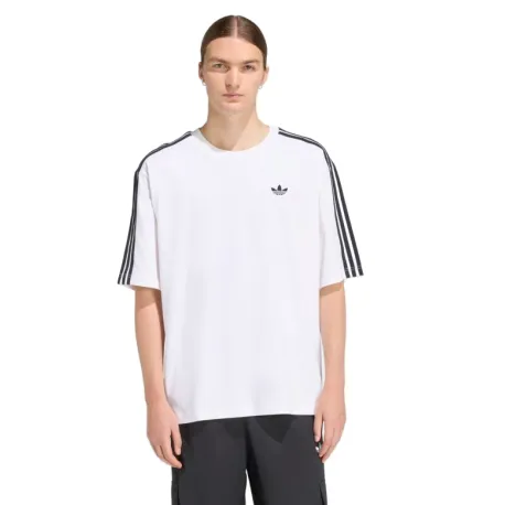 Pánske tričko s krátkym rukávom ADIDAS ORIGINALS 3S TEE WHITE