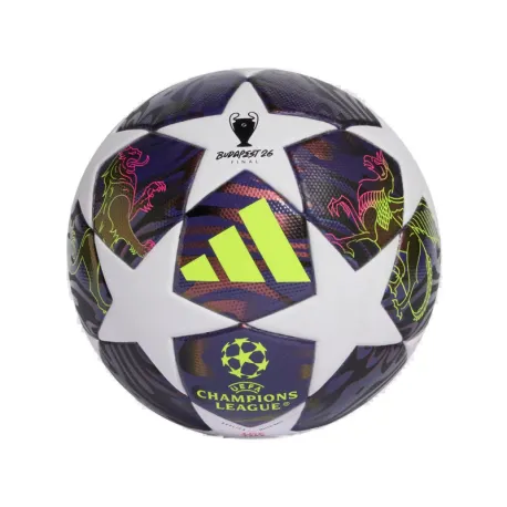 Futbalová lopta ADIDAS UCL LGE J290 F DPURPL WHITE SYELLO