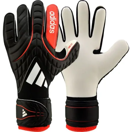 Futbalové brankárske rukavice ADIDAS COPA GL LGE BLACK LUCRED WHITE