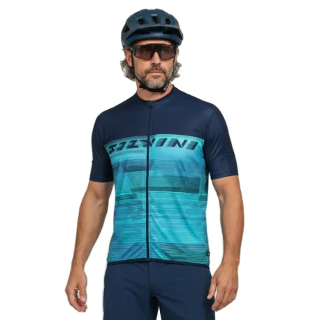 Pánsky cyklistický dres s krátkym rukávom SILVINI Turano