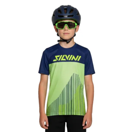 Detský cyklistický dres s krátkym rukávom SILVINI Denni