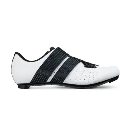 Cyklistické tretry FIZIK silniční tretry Tempo Powerstrap R5 bílá