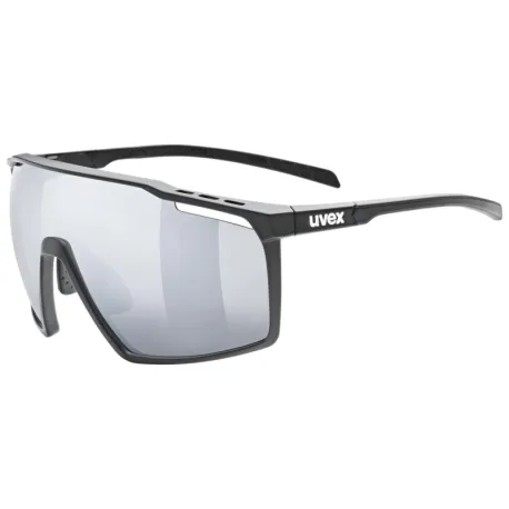 Cyklistické okuliare UVEX brýle MTN Perform black mat mir. silver