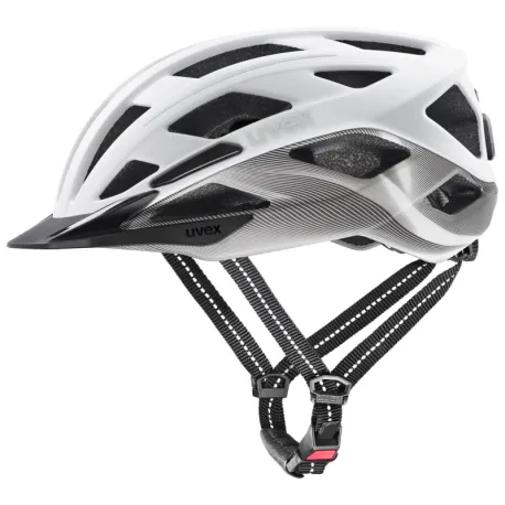 Cyklistická prilba UVEX CITY I-VO 2, WHITE SILVER bílá stříbrná 56-60 cm