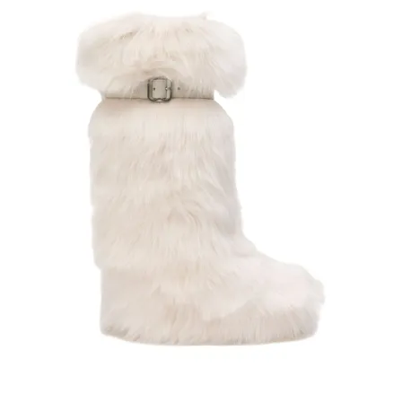 Dámska vychádzková obuv MOON BOOT MB ICON YETI BUCKLE, A005 OFF WHITE