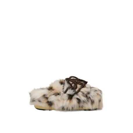 Dámske sandále MOON BOOT MB EVX MULE FAUX FUR, V023 LYNX