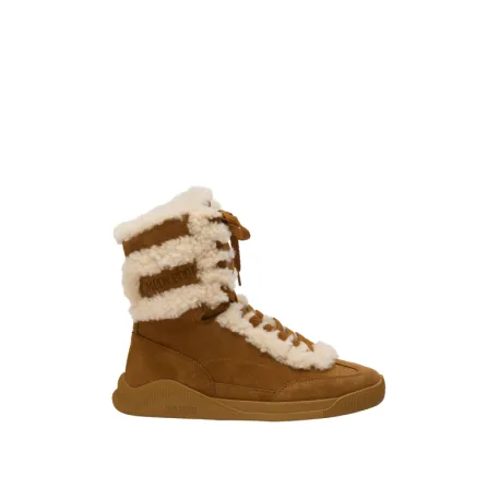 Dámska rekreačná obuv MOON BOOT MB MOONLIGHT BOXEUR, M008 COGNAC