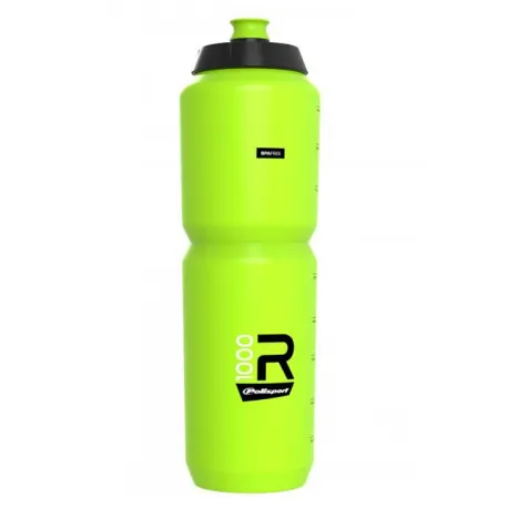 Fľaša na bicykel POLISPORT Láhev R1000 1,00l, zelená fluor