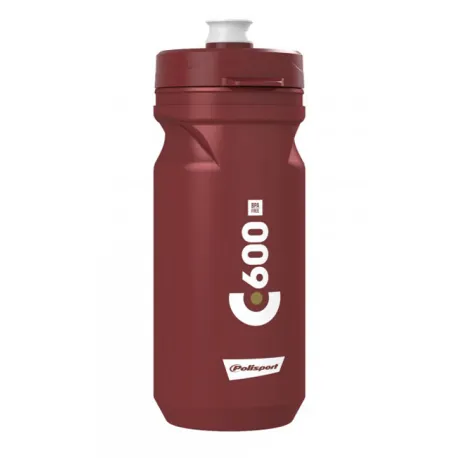 Fľaša na bicykel POLISPORT Láhev C600 0,6l, višňová