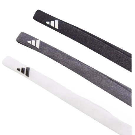 Čelenka ADIDAS 3PP HAIRBAND BLACK GRESIX WHITE