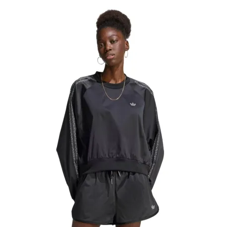 Dámska mikina ADIDAS ORIGINALS PEARL CREW BLACK