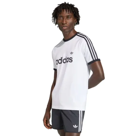 Pánske tričko s krátkym rukávom ADIDAS ORIGINALS 3S RINGER T- WHITE