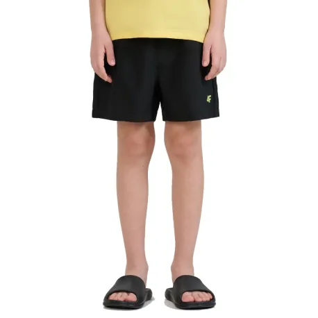 Chlapčenské plavky 4F JUNIOR BOARD SHORTS DEEP BLACK