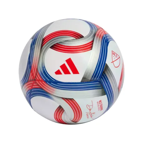 Futbalová lopta ADIDAS MLS TRN WHITE ROYBLU RED SIL